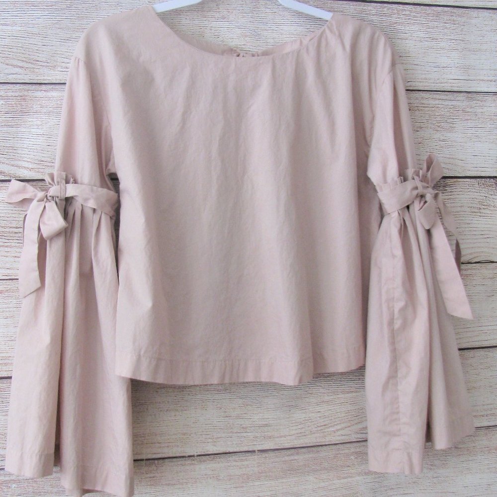 Free People So Obviously Yours Bell Sleeve Top - Picture 8 of 12